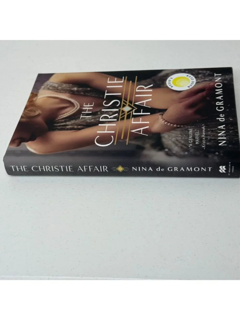 The Christie Affair Nina de Gramont Hardcover Historical Mystery Novel